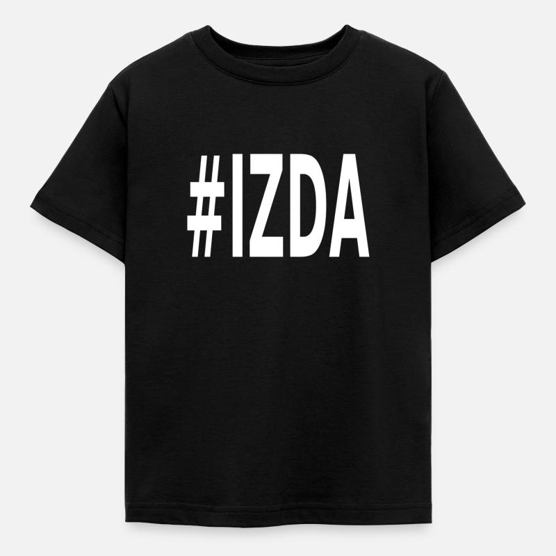 izda - T-shirt Enfant - noir