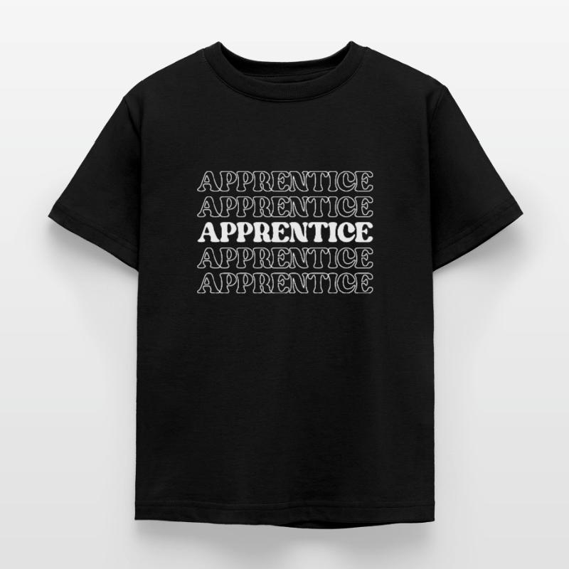 Apprentice Trainee Apprentice Novice Learner Kids' T-Shirt