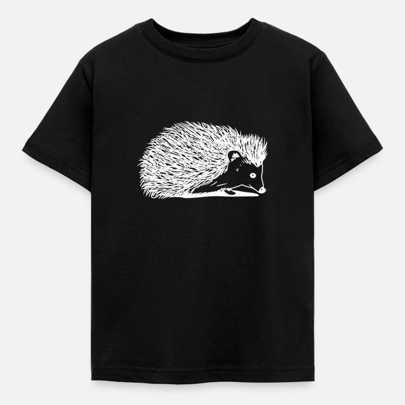 hérisson - T-shirt Enfant - noir