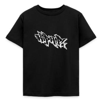 Hip hop - T-shirt Enfant - noir - Devant - AI Model Kid Female (0cm)
