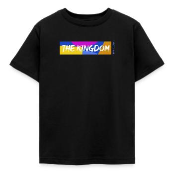 Le Royaume de Dieu - T-shirt Enfant - noir - Devant - AI Model Kid Female (0cm)