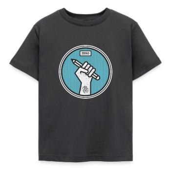 Rebel Art - T-shirt Enfant - charbon - Devant - AI Model Kid Female (0cm)
