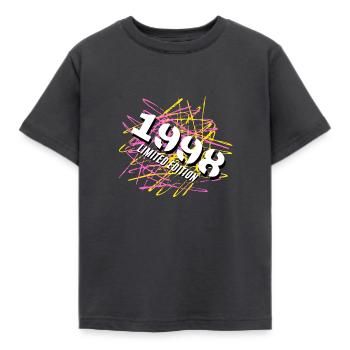 1998 Édition limitée - T-shirt Enfant - charbon - Devant - AI Model Kid Female (0cm)