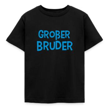 Großer Bruder - Kinder T-Shirt - Schwarz - Vorne - AI Model Kid Female (0cm)