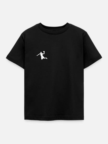 Basketball - Kinder T-Shirt - Schwarz