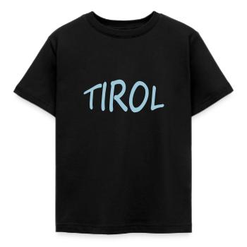 TYROL - T-shirt Enfant - noir - Devant - AI Model Kid Female (0cm)
