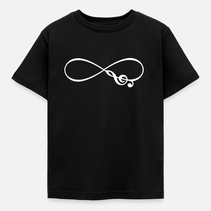 Music - Kids' T-Shirt - black