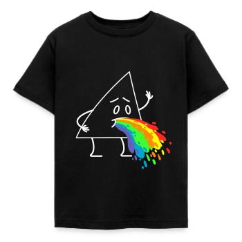lustiges Hipster Geschenk - Kinder T-Shirt - Schwarz - Vorne - AI Model Kid Female (0cm)