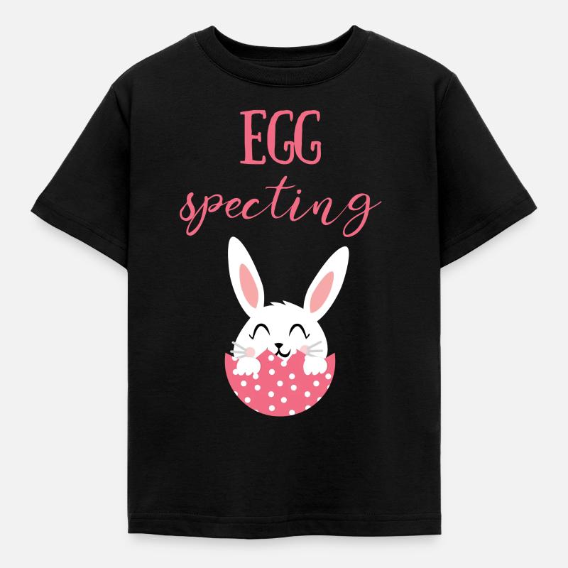 Easter - Easter Bunny - Easter Egg - Sweet - Comic - Kids' T-Shirt - black