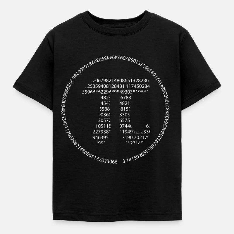 Pi - Pi Day - Blanc - T-shirt Enfant - noir