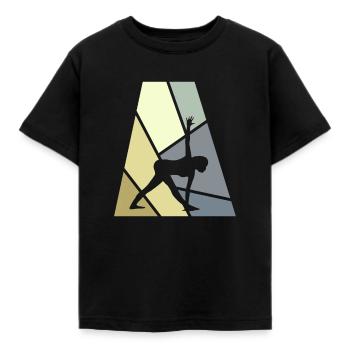 Vinyasa Yin - T-shirt Enfant - noir - Devant - AI Model Kid Female (0cm)