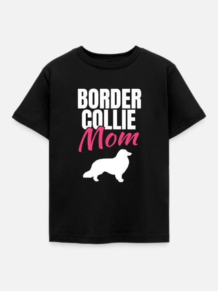 Border Collie - Kinder T-Shirt - Schwarz
