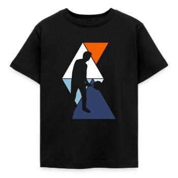 raquette de tennis - T-shirt Enfant - noir - Devant - AI Model Kid Female (0cm)