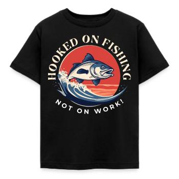 Juste un casting de plus - Fun, Catch, Sport - T-shirt Enfant - noir - Devant - AI Model Kid Female (0cm)
