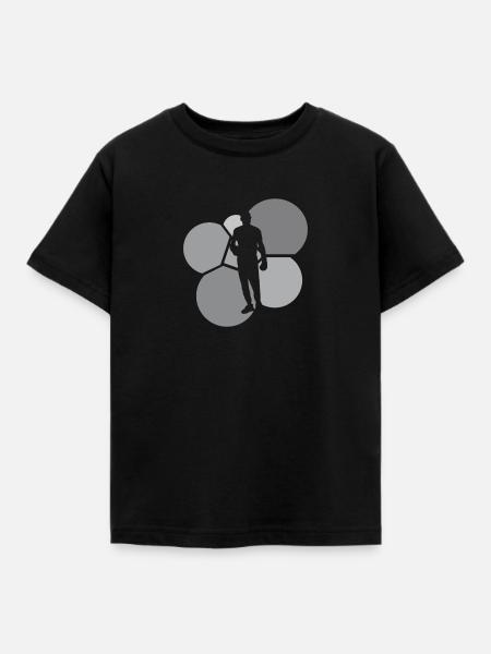 Ring Uppercut Boxer - Kinder T-Shirt - Schwarz