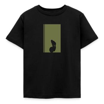 Mountainbiking Trail - Kinder T-Shirt - Schwarz - Vorne - AI Model Kid Female (0cm)