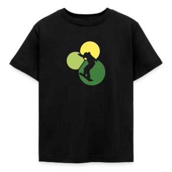 Snowboarding Snowboard - T-shirt Enfant - noir - Devant - AI Model Kid Female (0cm)