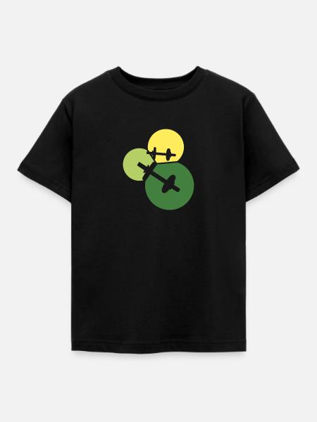 Deadlift Gym - Kinder T-Shirt - Schwarz
