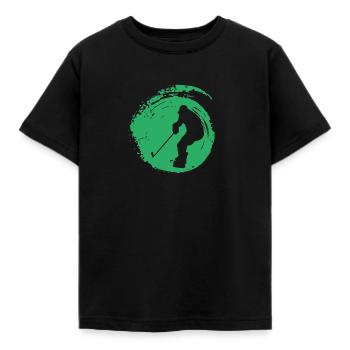 Mise en échec Mise en échec - T-shirt Enfant - noir - Devant - AI Model Kid Female (0cm)