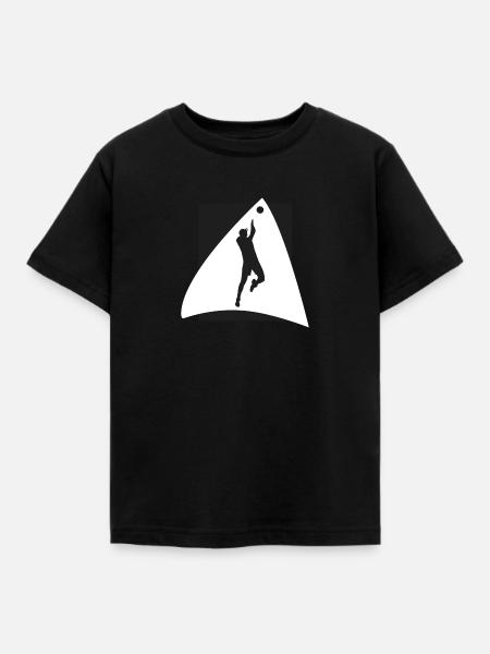 Volleyballer Volleyballer - Kinder T-Shirt - Schwarz