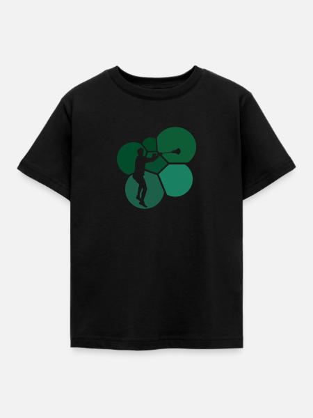 Lacrosse Intercrosse field box - Kinder T-Shirt - Schwarz