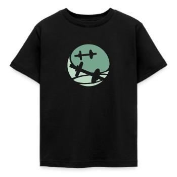 Bodybuilding Weightlifting Kraftsport - Kinder T-Shirt - Schwarz - Vorne - AI Model Kid Female (0cm)