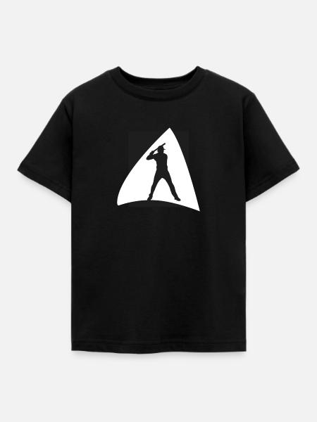 Baseball Baseball - Kinder T-Shirt - Schwarz
