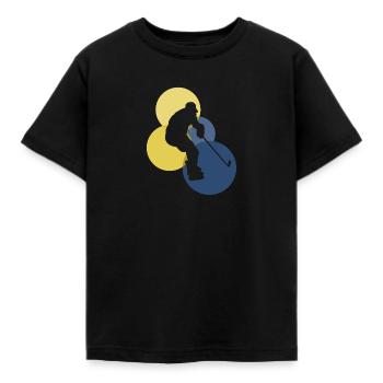 Mise en échec Mise en échec - T-shirt Enfant - noir - Devant - AI Model Kid Female (0cm)