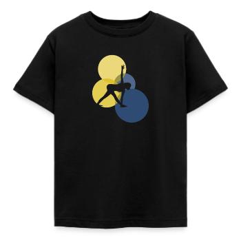 Mantra Vinyasa - Kinder T-Shirt - Schwarz - Vorne - AI Model Kid Female (0cm)