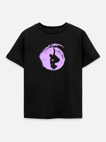 Skateboarden Skateboarden - Kinder T-Shirt - Schwarz