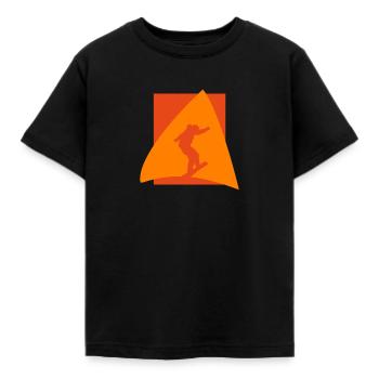 Snowboard Snowboarding - T-shirt Enfant - noir - Devant - AI Model Kid Female (0cm)