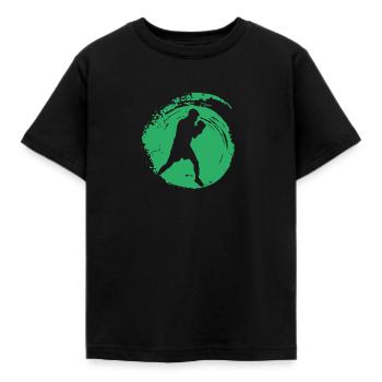 Boxe Boxer Uppercut - T-shirt Enfant - noir - Devant - AI Model Kid Female (0cm)