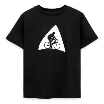 Radfahren Radfahrer - Kinder T-Shirt - Schwarz - Vorne - AI Model Kid Female (0cm)