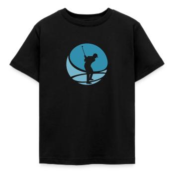 Golfeurs Golf Golfeurs - T-shirt Enfant - noir - Devant - AI Model Kid Female (0cm)