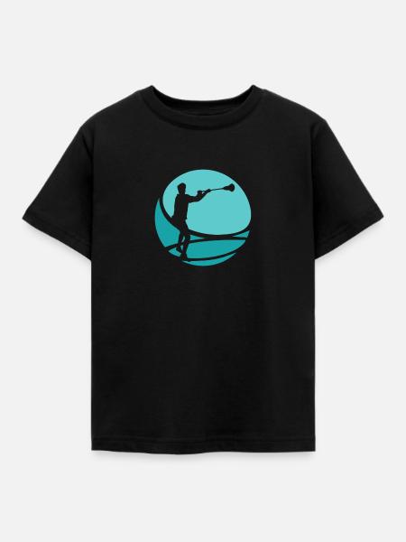 Intercrosse Lacrosseschläger Intercrosse - Kinder T-Shirt - Schwarz