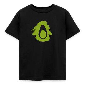 Frühstück Foodie Avocadotoast - Kinder T-Shirt - Schwarz - Vorne - AI Model Kid Female (0cm)