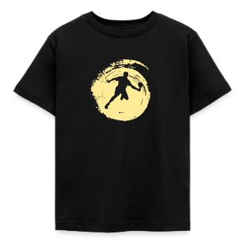 Pickleball Game Ball Sports Pickleball Bat - Kids' T-Shirt - black - Front - AI Model Kid Female (0cm)