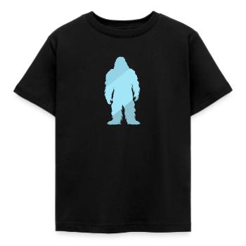 Lochness Big foot Yéti - T-shirt Enfant - noir - Devant - AI Model Kid Female (0cm)
