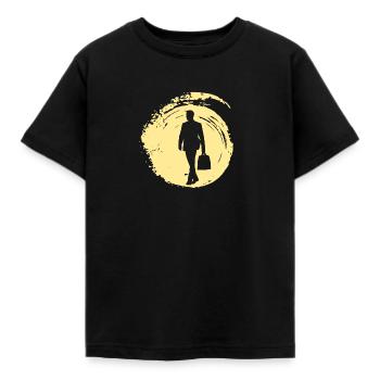 Banques Bourse de Wall Street - T-shirt Enfant - noir - Devant - AI Model Kid Female (0cm)