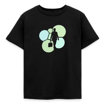 Banques Banques boursières - T-shirt Enfant - noir - Devant - AI Model Kid Female (0cm)