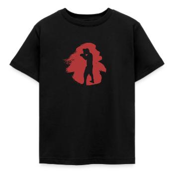 Boxing Boxkampf Uppercut - Kinder T-Shirt - Schwarz - Vorne - AI Model Kid Female (0cm)