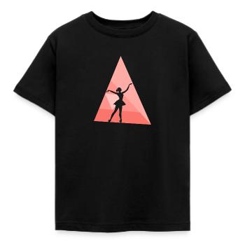 Ballet Ballet Danseur Ballet Danseur - T-shirt Enfant - noir - Devant - AI Model Kid Female (0cm)