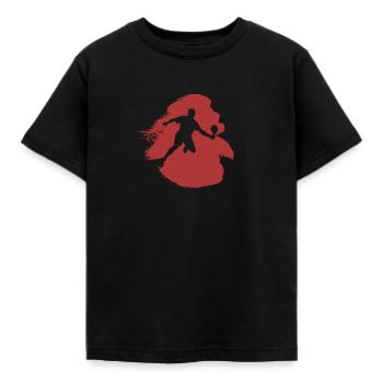 Jeu de pickleball Joueur de pickleball Sports de balle - T-shirt Enfant - noir - Devant - AI Model Kid Female (0cm)