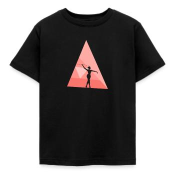 Bâton Twirling Bâton Twirling Twirling - T-shirt Enfant - noir - Devant - AI Model Kid Female (0cm)