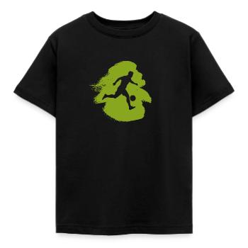 Strandfußball Beachball Beachsoccer - Kinder T-Shirt - Schwarz - Vorne - AI Model Kid Female (0cm)