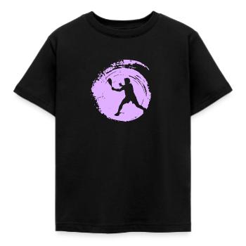 Squash Spieler Squashspieler Squashschläger - Kinder T-Shirt - Schwarz - Vorne - AI Model Kid Female (0cm)