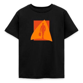 Banque Entreprise Wall Street - T-shirt Enfant - noir - Devant - AI Model Kid Female (0cm)