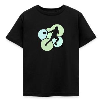 Raquettes de squash Raquettes de squash - T-shirt Enfant - noir - Devant - AI Model Kid Female (0cm)