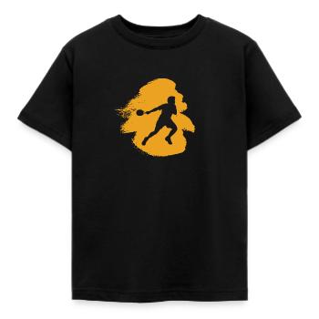 Joueurs de squash Joueurs de squash Raquettes de squash - T-shirt Enfant - noir - Devant - AI Model Kid Female (0cm)
