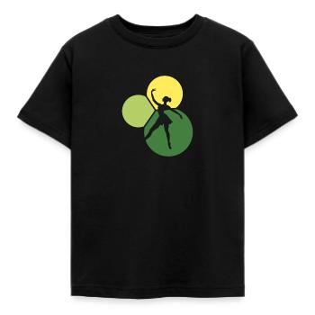 Ballerine, Danseuse de ballet, Danseuse de ballet - T-shirt Enfant - noir - Devant - AI Model Kid Female (0cm)
